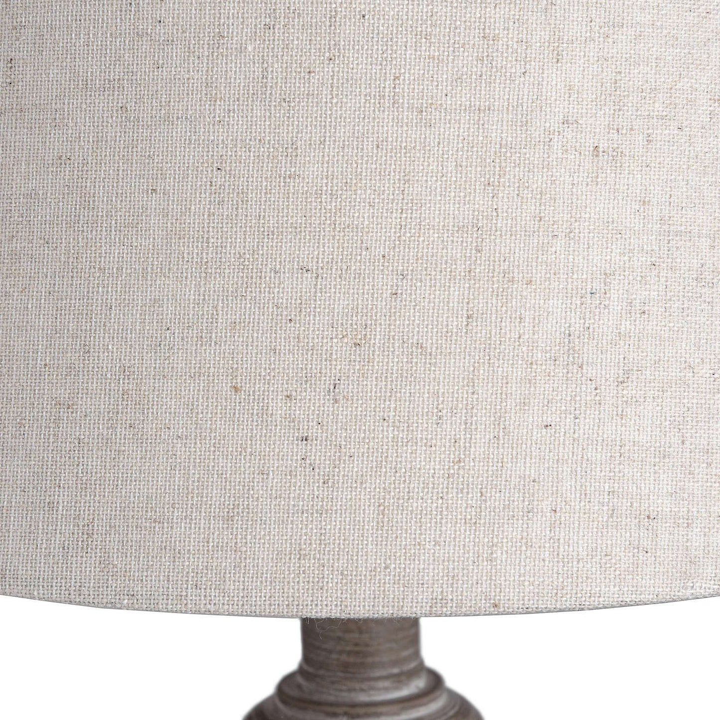 Theos Table Lamp is a handcrafted, simple, and elegant table lamp with linen shade.