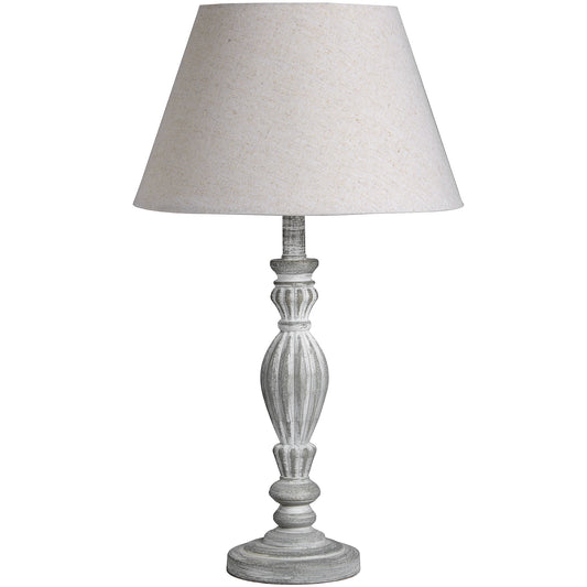 Gina wooden Table Lamp, a beautiful, handcrafted addition to your home.