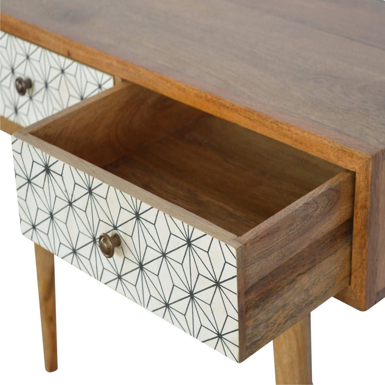 Prima Three Drawer Console Table